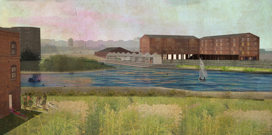 Drawing by Elizabeth Nadai and Georgia Todd