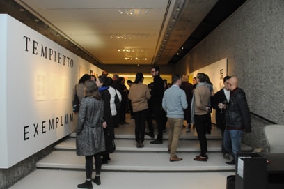 View of exhibition "Tempietto Exemplum"