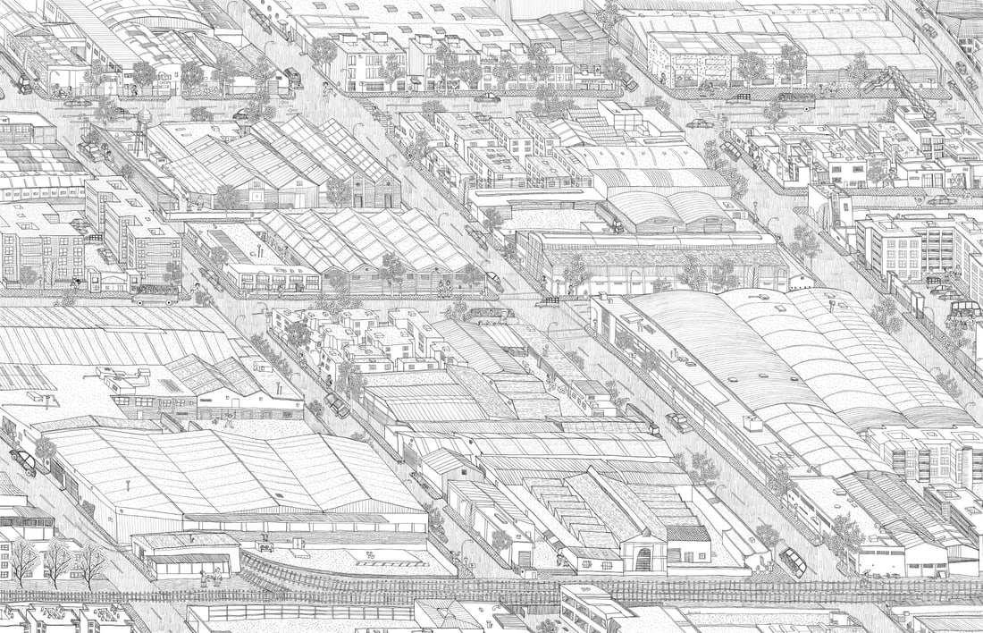 Overall view of Atlampa