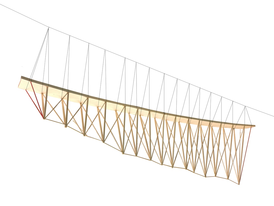 Bridge design by David Bransfield and Mengi Li.