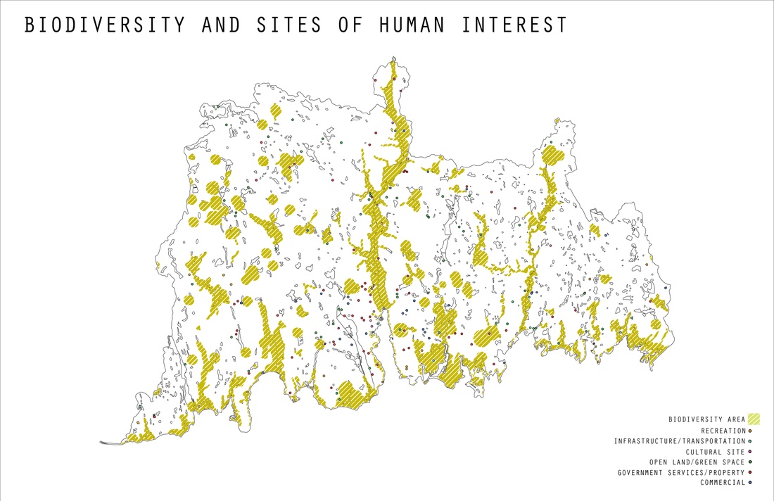 Map of Connecticut.