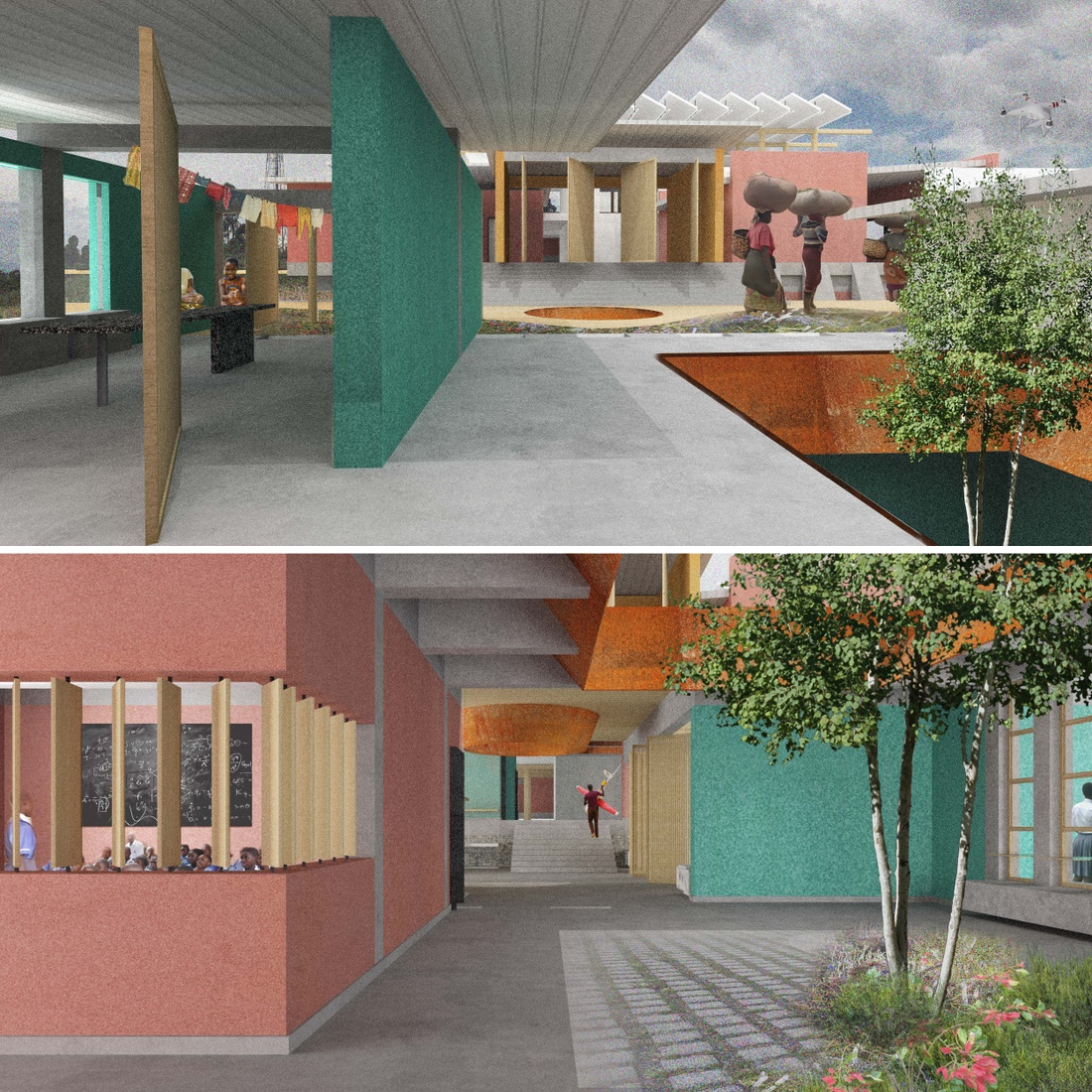 Interior rendering
