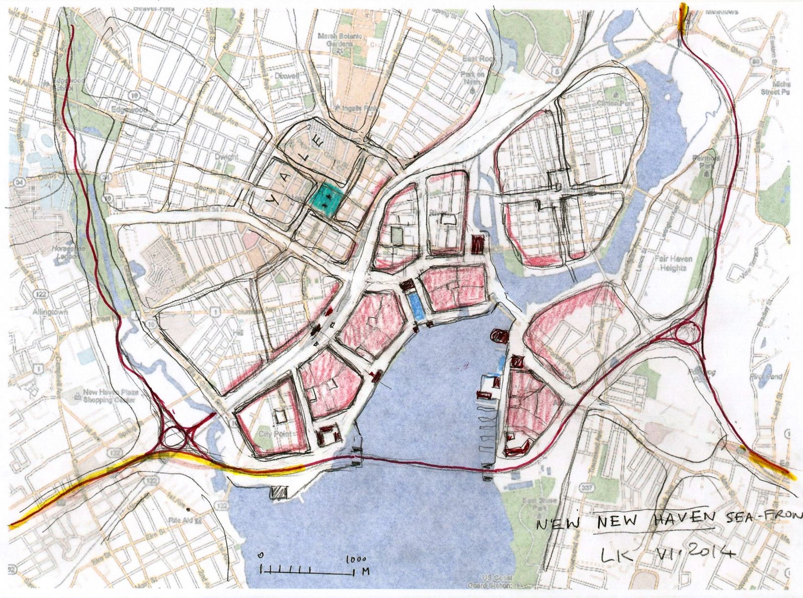 Advanced Design Studio A New New Haven Shorefront Yale Architecture