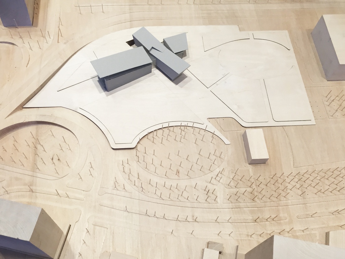 Site model by Xiaomeng Li.