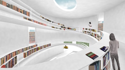 Helix rendering by Katrina Yin.