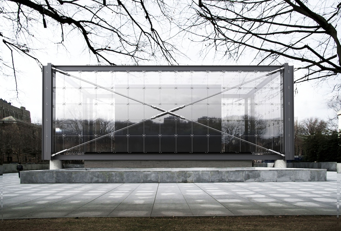 Rendering of synchretic Beinecke.