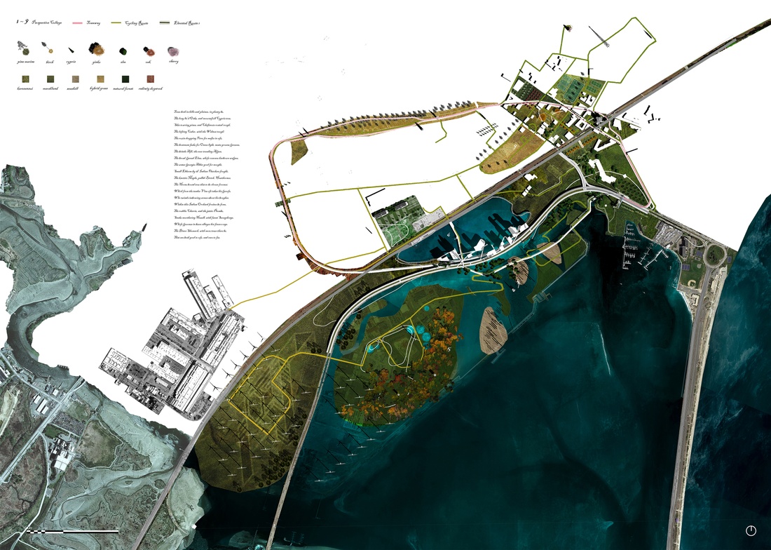 Urban plan by Xiao Tan and Liyang Wang.