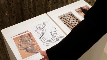 Reading Sadu exhibition