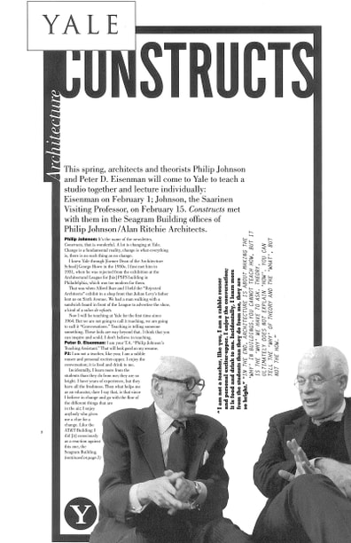 Cover of Constructs Spring 1999