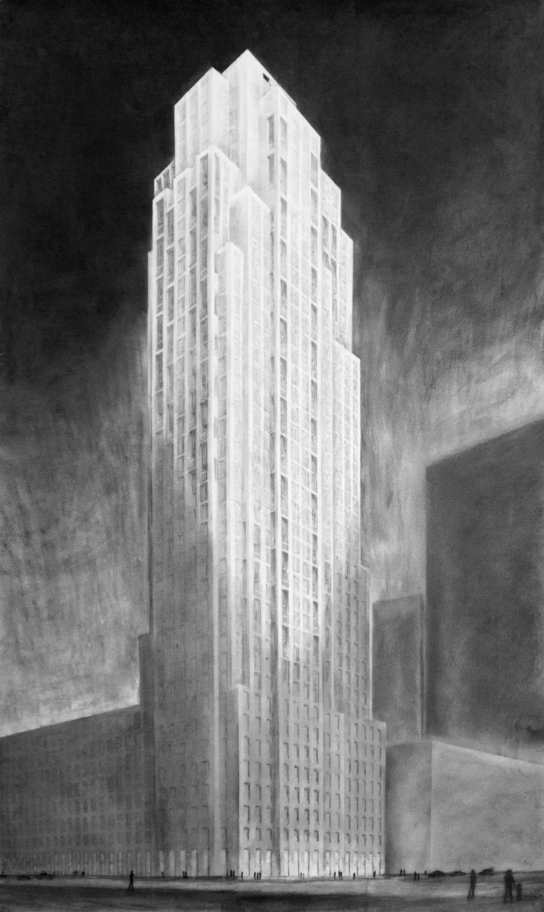 Drawing by Richard Green