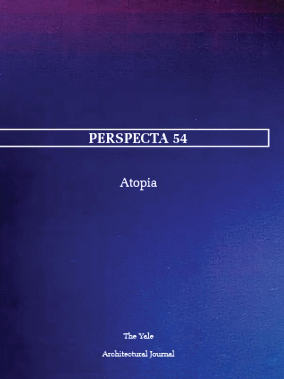 Perspecta Vol 24 建築 1988 Rizzoli イェール大学 Perspecta Vol 24