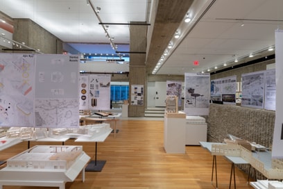 View of exhibition "NOW: Year End Show of Student Work"