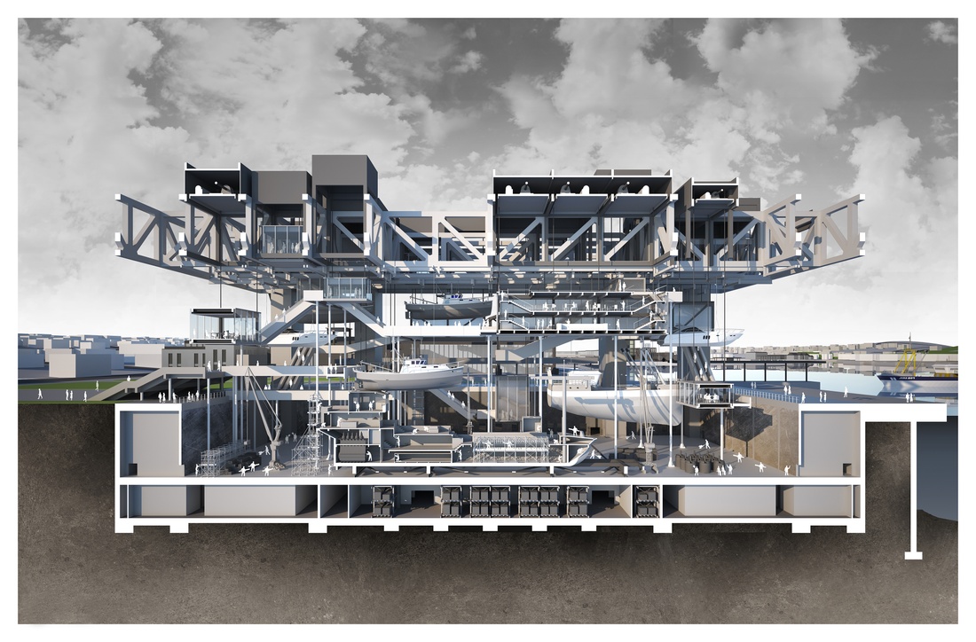 Section perspective by Istvan van Vianen and Minquan Wang.