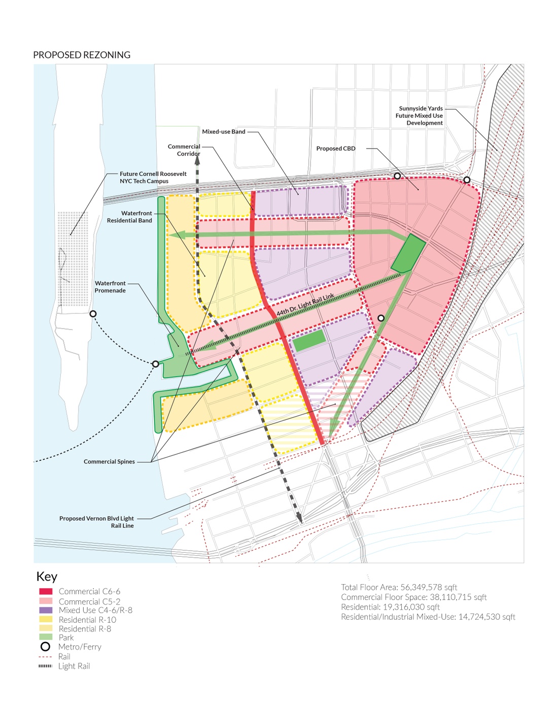 Zoning diagram.