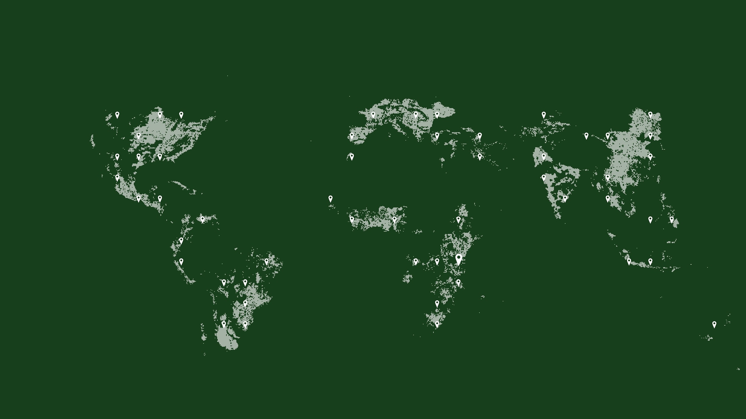 World map.