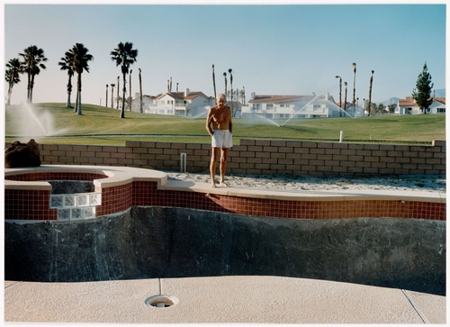 Larry Sultan. Untitled from the series Pictures from Home, (Dad looking into empty pool), 1991. PH1998:0058, CCA © Estate of Larry Sultan