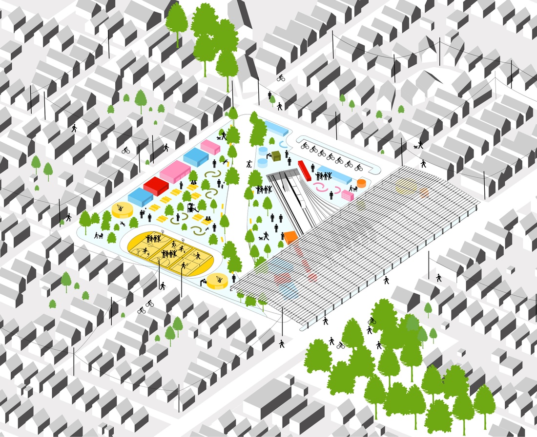 Overview of sample neighborhood design.